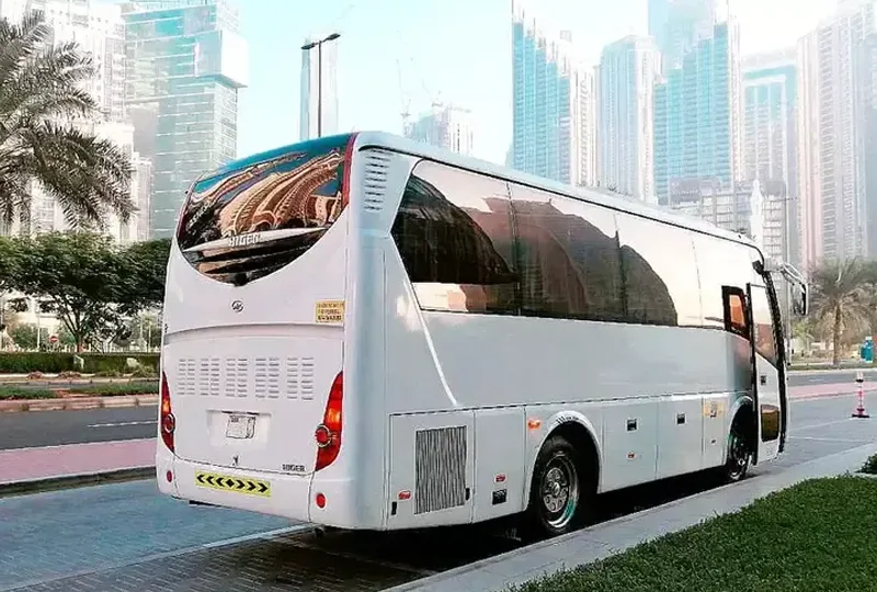 bus rental service